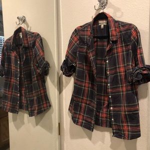 J.CREW Tartan Button Down Plaid Shirt